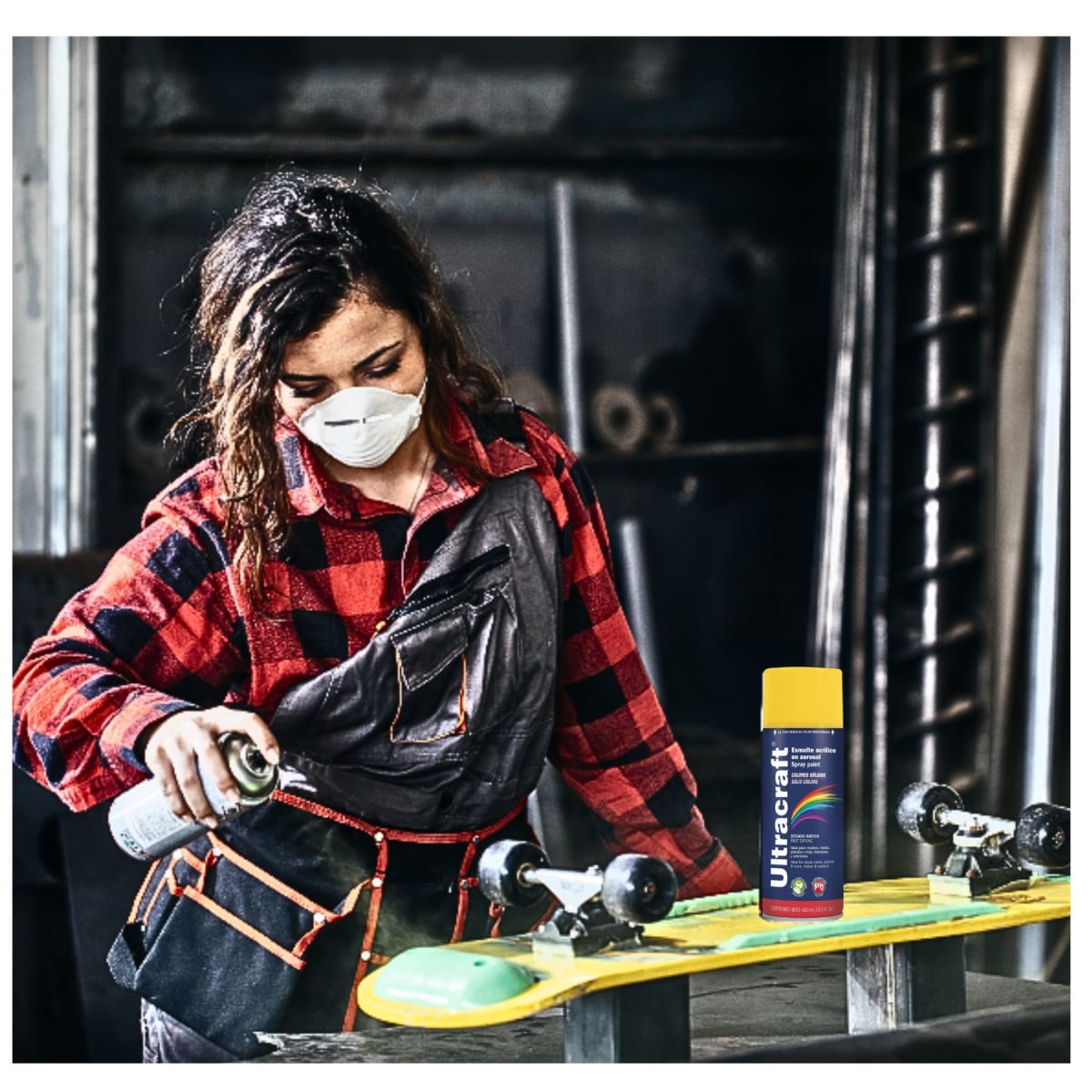 Pintura spray color marfil ULTRACRAF TRUPER2