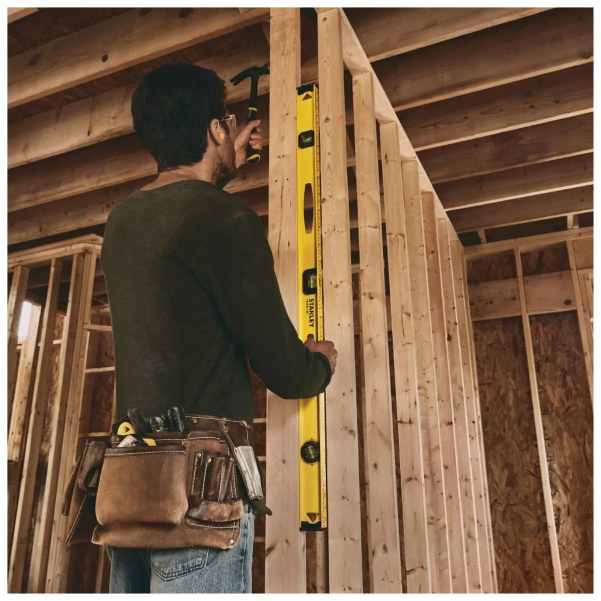 NIVEL DE MANO 122cm 48 NIVEL PROFESIONAL ALUMINIO STANLEY2