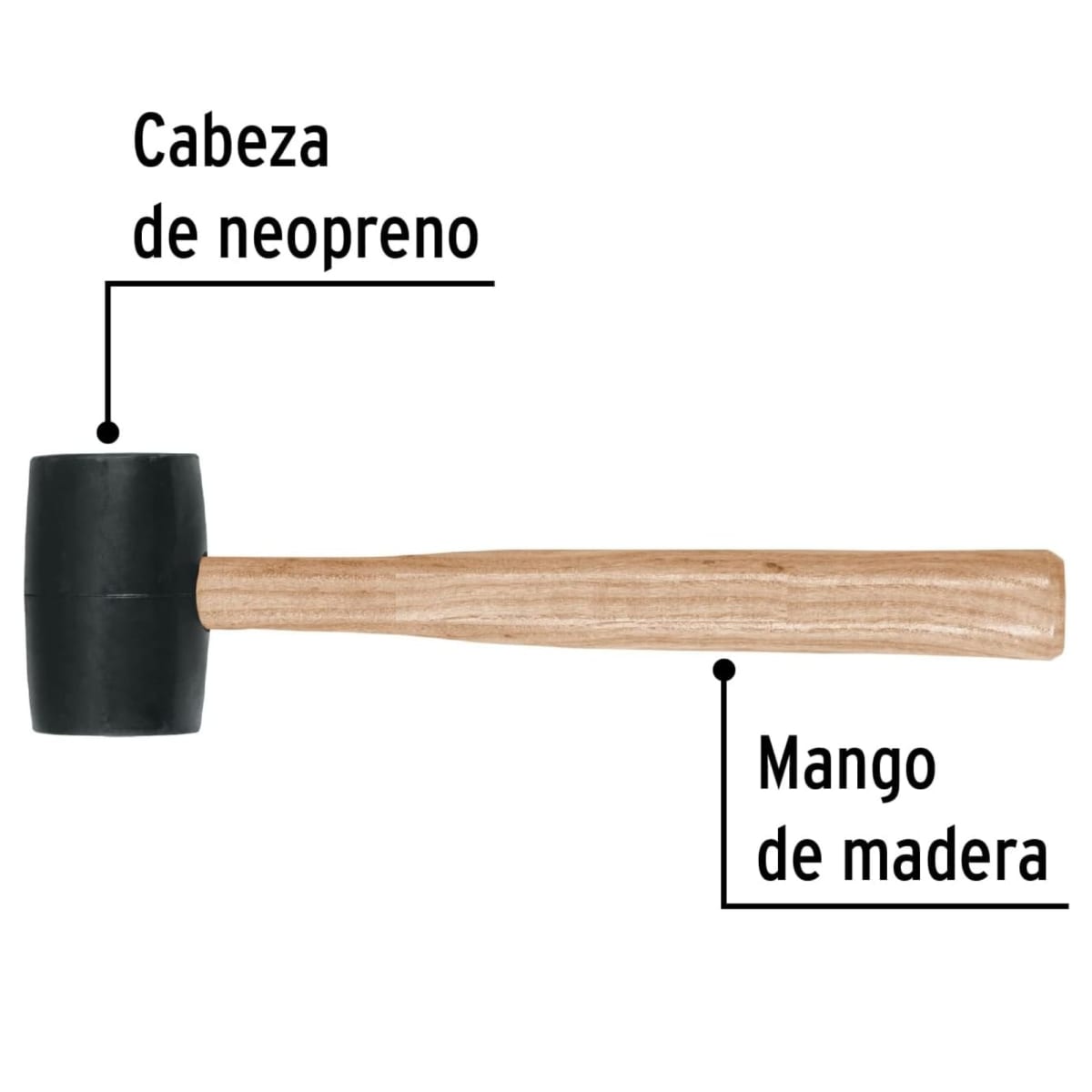 Mazo martillo de Goma 20 Oz Stanley2