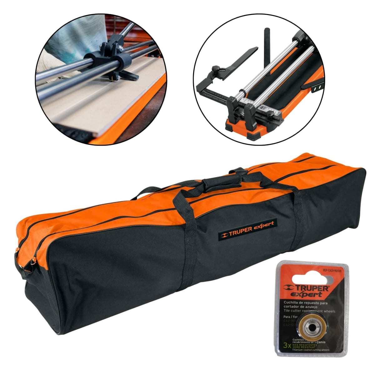 Cortapisos de Porcelanato, mayolica 102cm  Truper Expert2