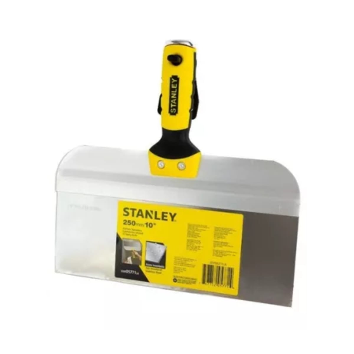 Espátula masillador para drywall 10 pulgadas INOXIDABLE STANLEY2