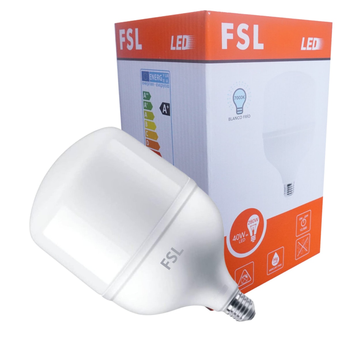 Foco led 40W POTENCIA luz blanco foco FSL2