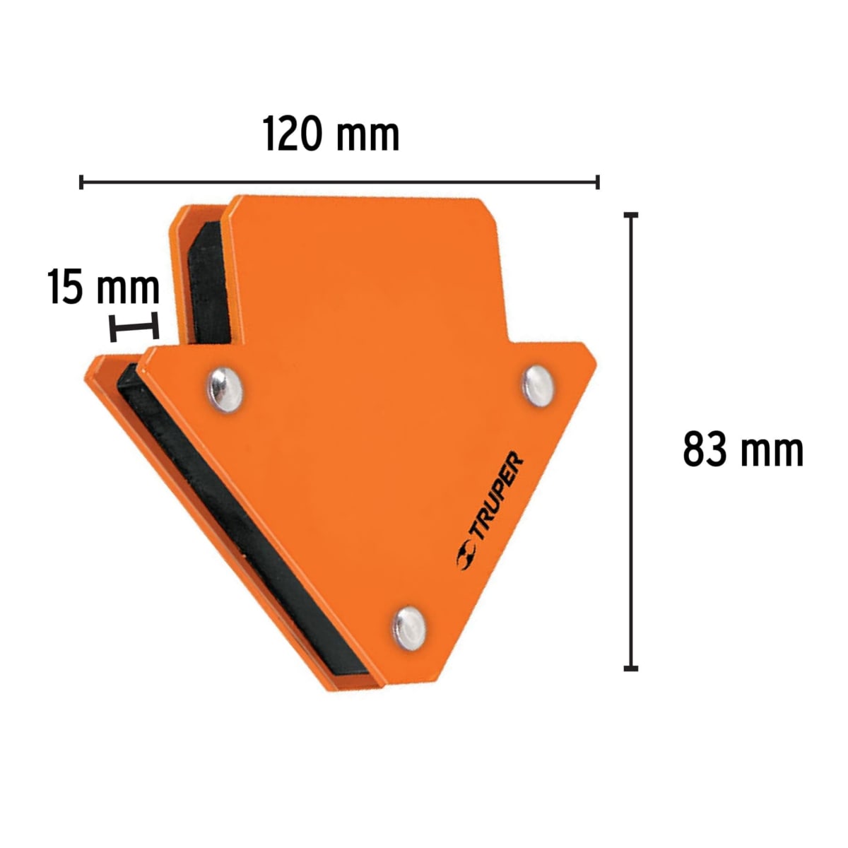 ESCUADRA MAGNETICA PARA SOLDAR 11KG, 4 PIEZAS TRUPER 121192