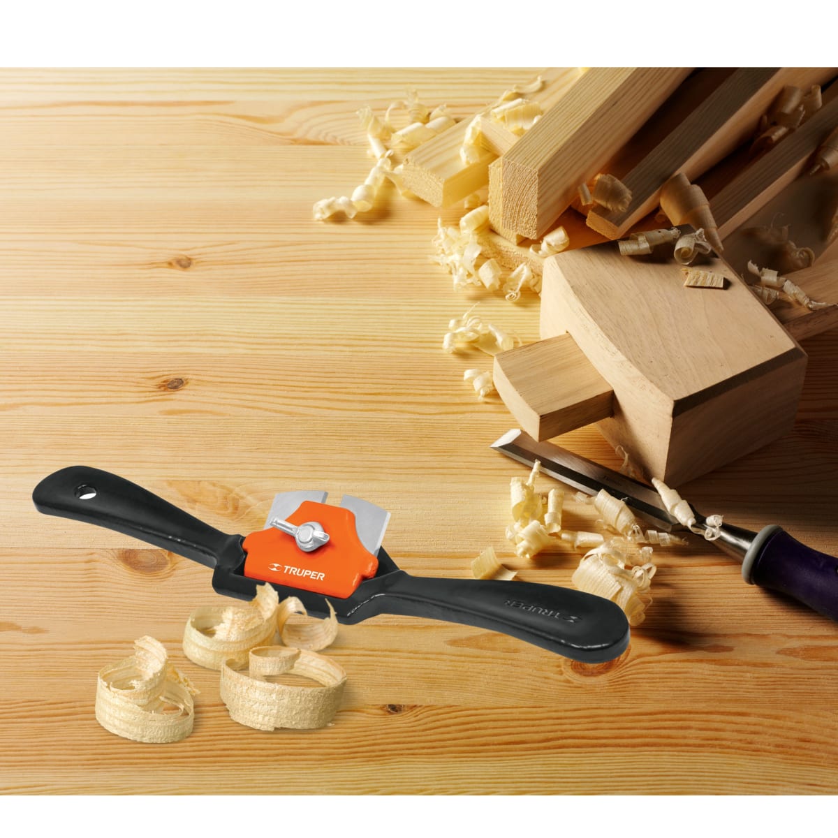 Cuchilla de vuelta CURVO cepillo de carpintero 9Pulg Truper2