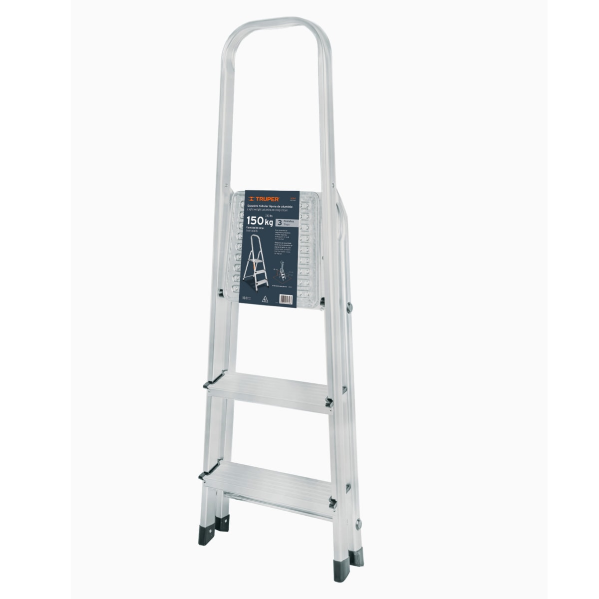 Escalera tijera 4 peldaños capacidad de carga 150 Kg - Truper3
