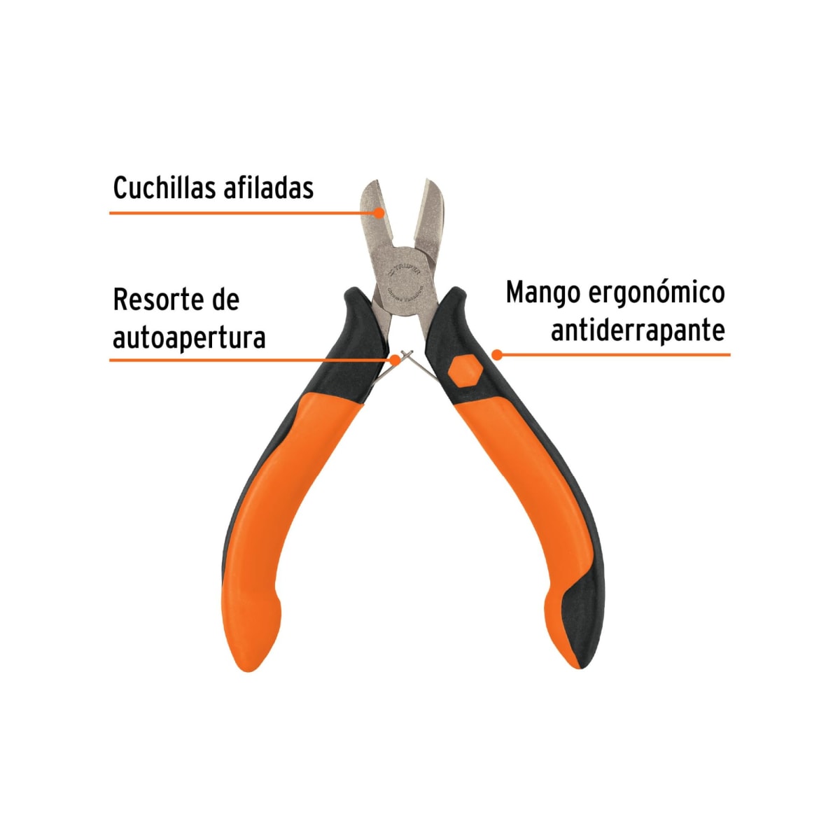 Mini alicate de corte diagonal 4 TRUPER3