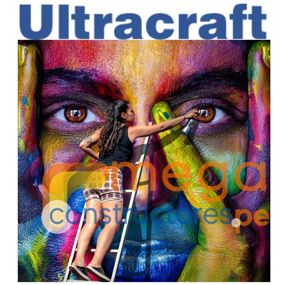 Pintura spray color amarillo CAT ULTRACRAF TRUPER3