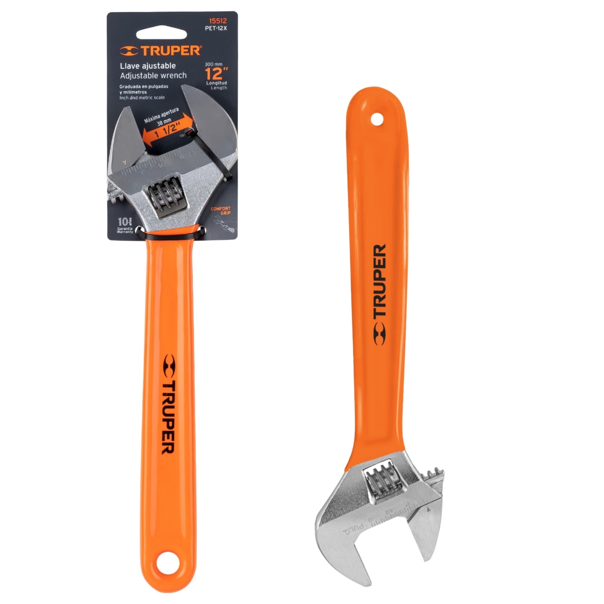 LLAVE FRANCESA 12 PULG, CROMADO PVC3