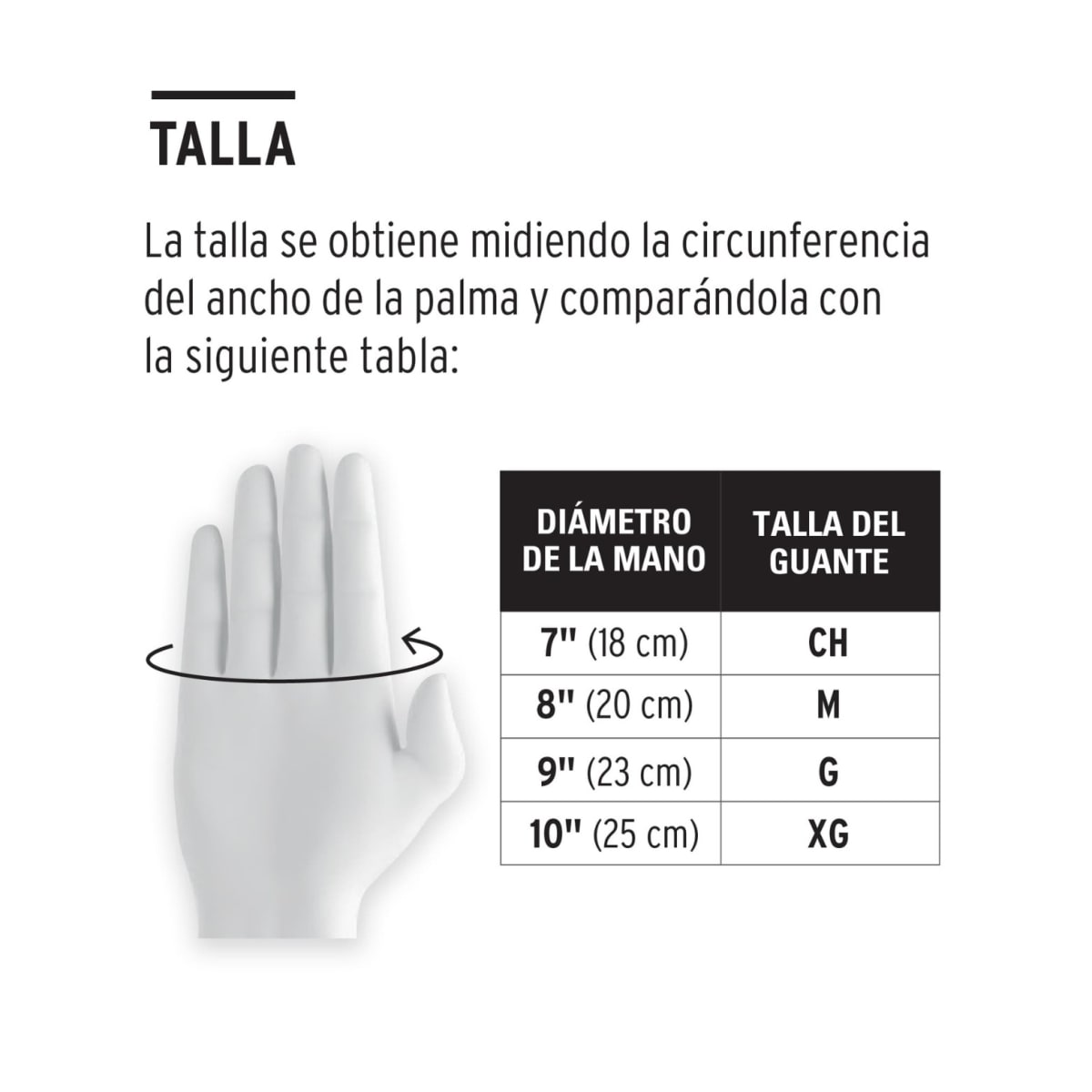 Guantes Látex INDUSTRIAL Puño Largo 8 talla M - TRUPER3