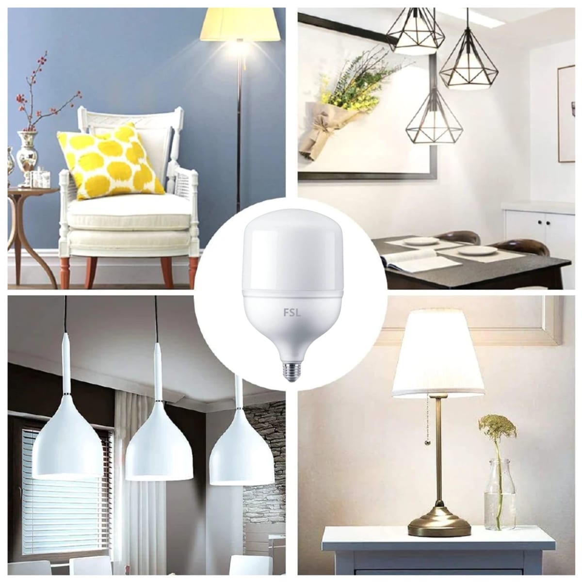 Foco led 50W POTENCIA luz blanco foco FSL3