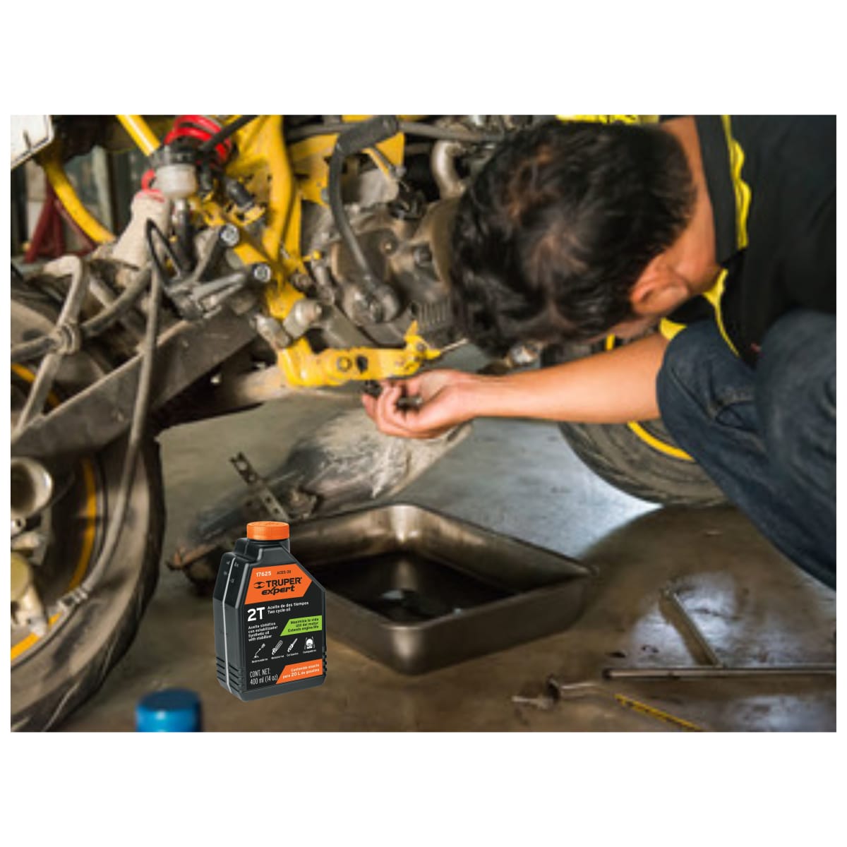 Aceite 2 tiempos para motores - TRUPER3