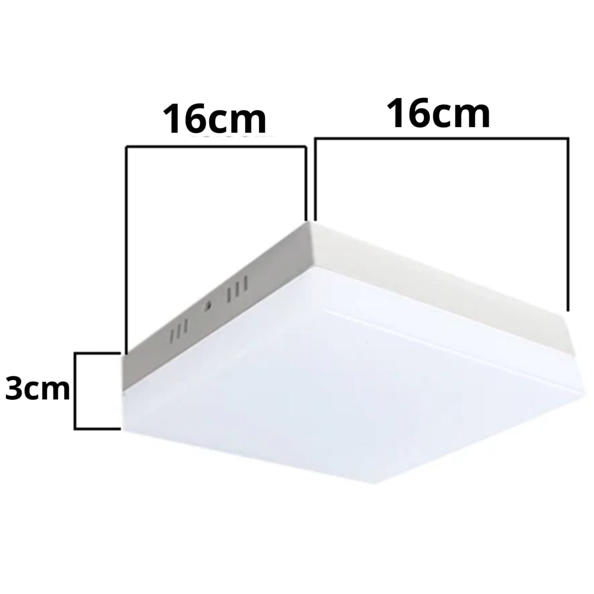 PANEL LED CUADRADO LUZ BLANCO 24W FSL3