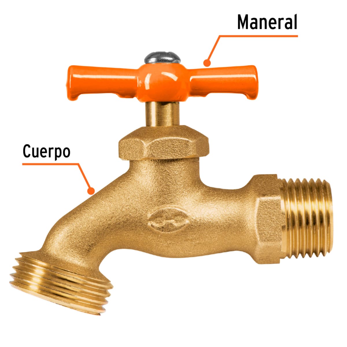 Juego 6 caños de Jardín 1/2