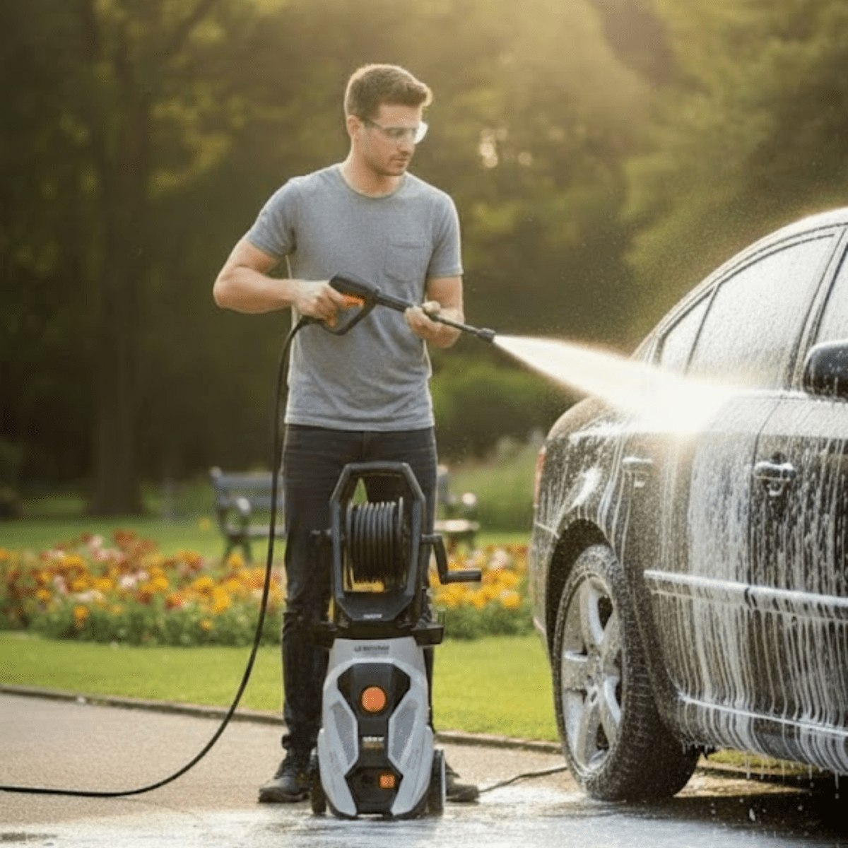 Hidrolavadora de 1600W Daewoo5