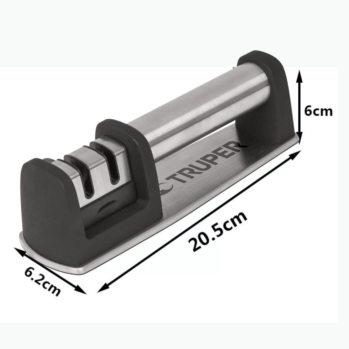 Afilador de cuchillos de cocina acero inoxidable TRUPER2