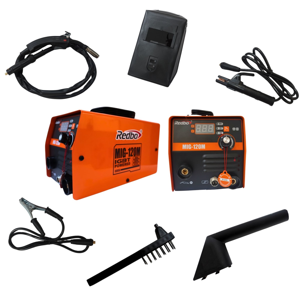 SOLDADORA REDBO MIG-120M + Mini soldador 130A 220V3
