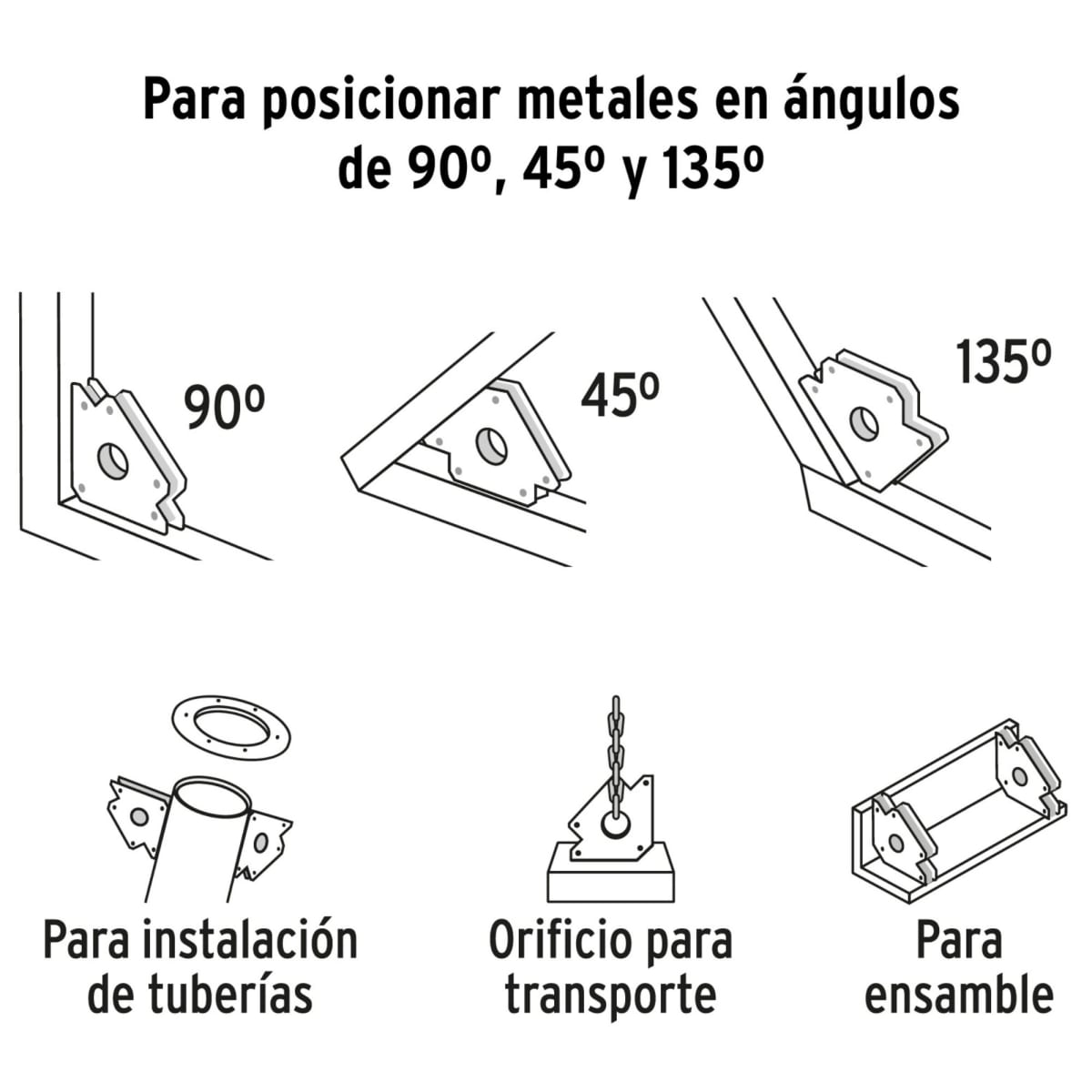Escuadra magnética 3