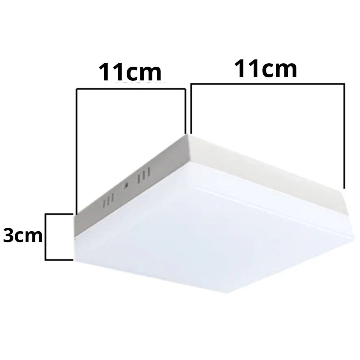 PANEL LED CUADRADO LUZ BLANCO 18W FSL3