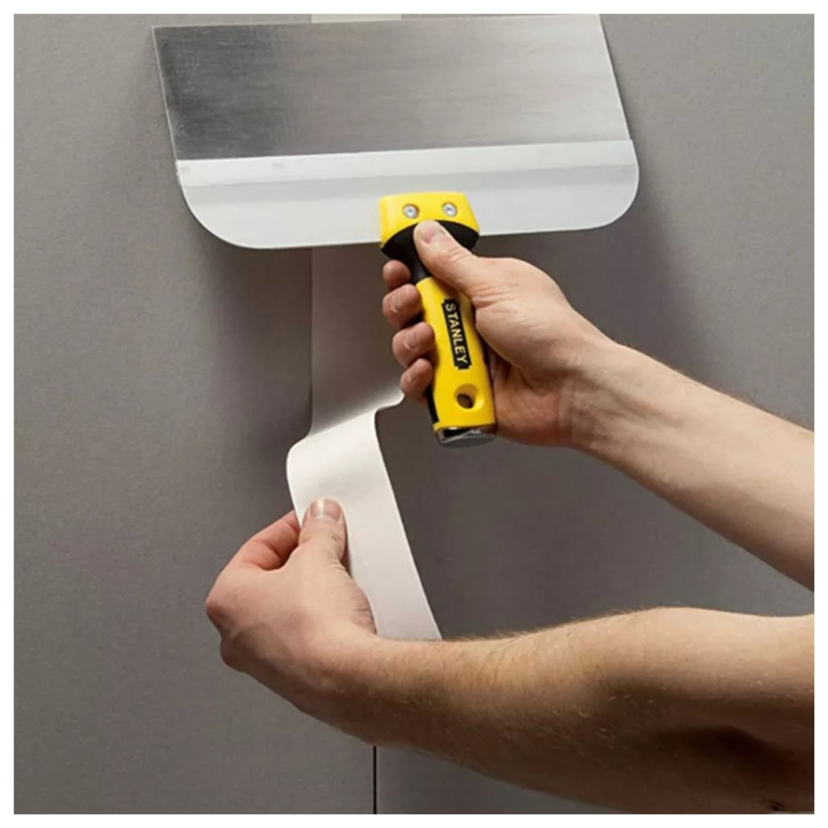 Espátula masillador para drywall 10 pulgadas INOXIDABLE STANLEY3