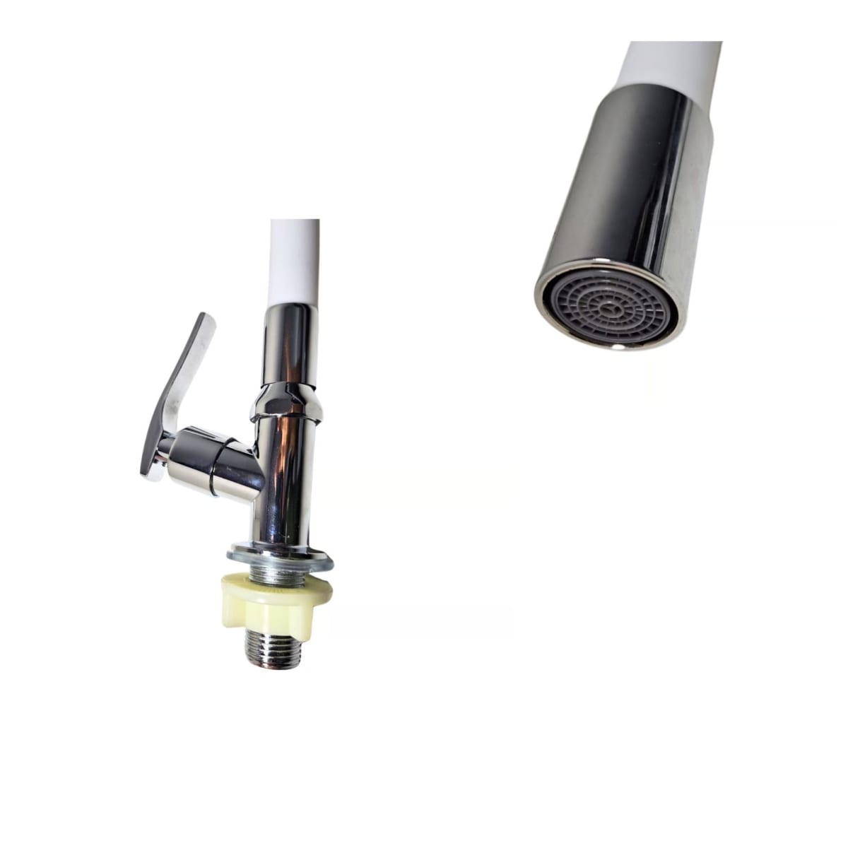 Llave de Lavadero Flexible blanco3