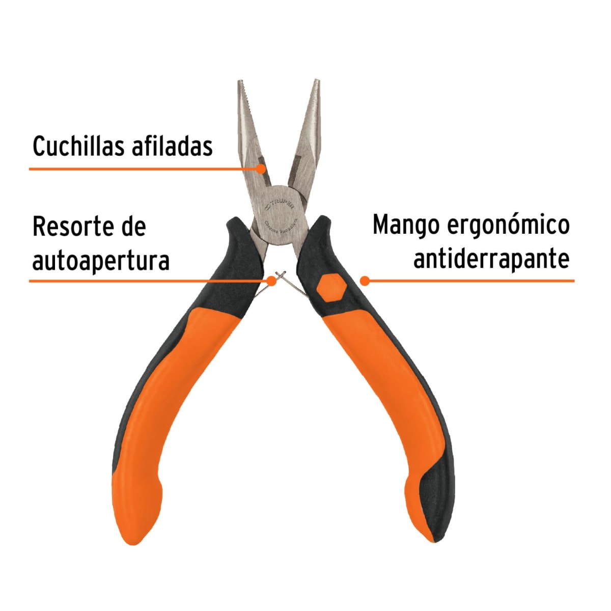 Mini alicate de punta y corte 5