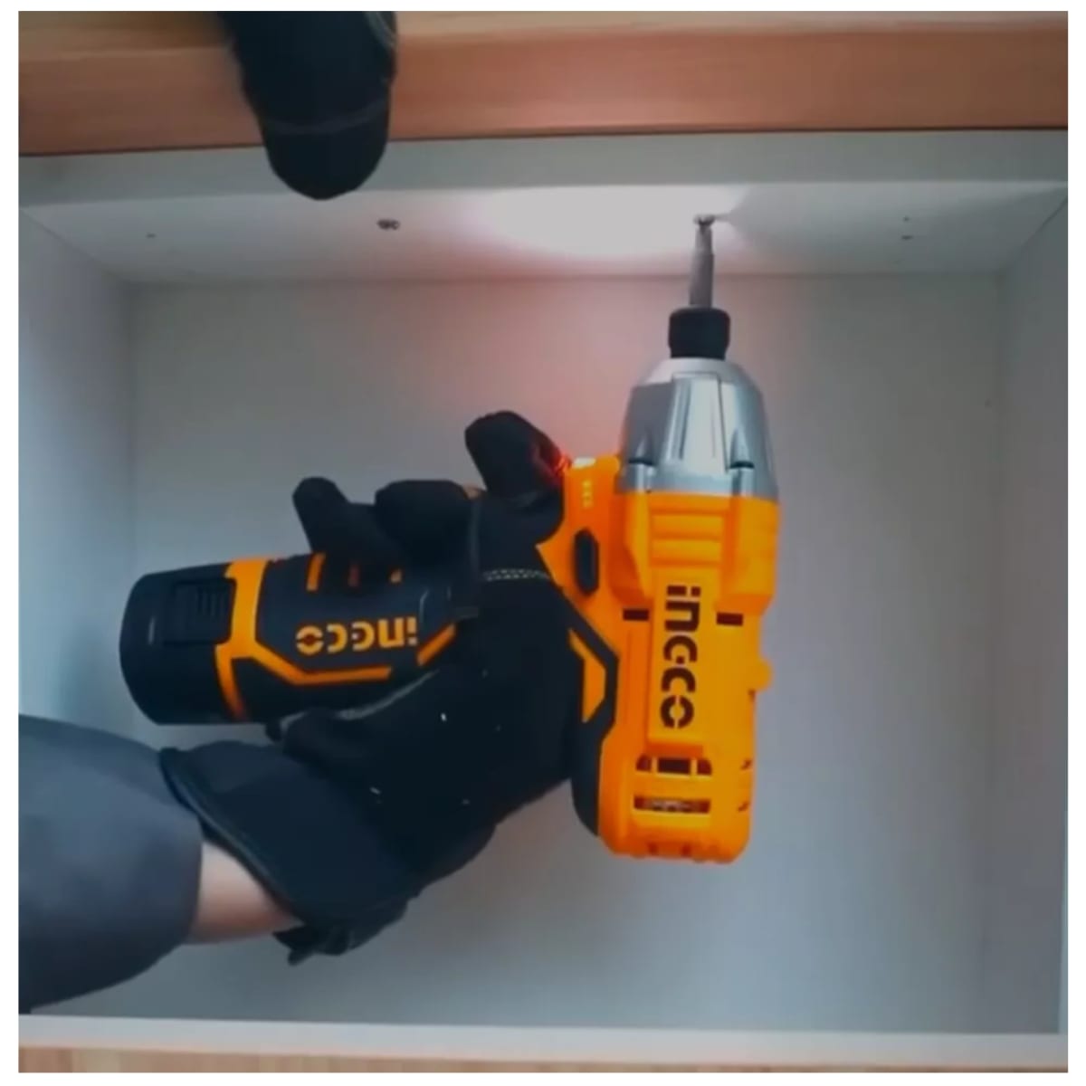 Kit Atornillador de impacto + Taladro  inalambrico 12v4