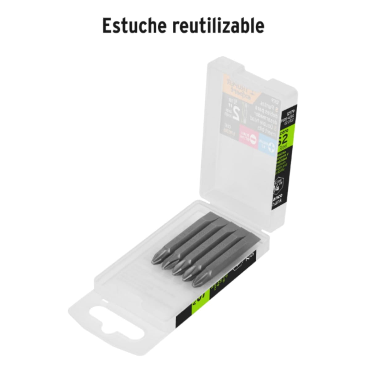 Estuche con 5 puntas dobles 2
