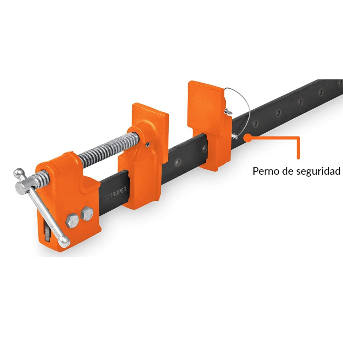 Prensa sargento carpintero 48Pulg acero - Truper4