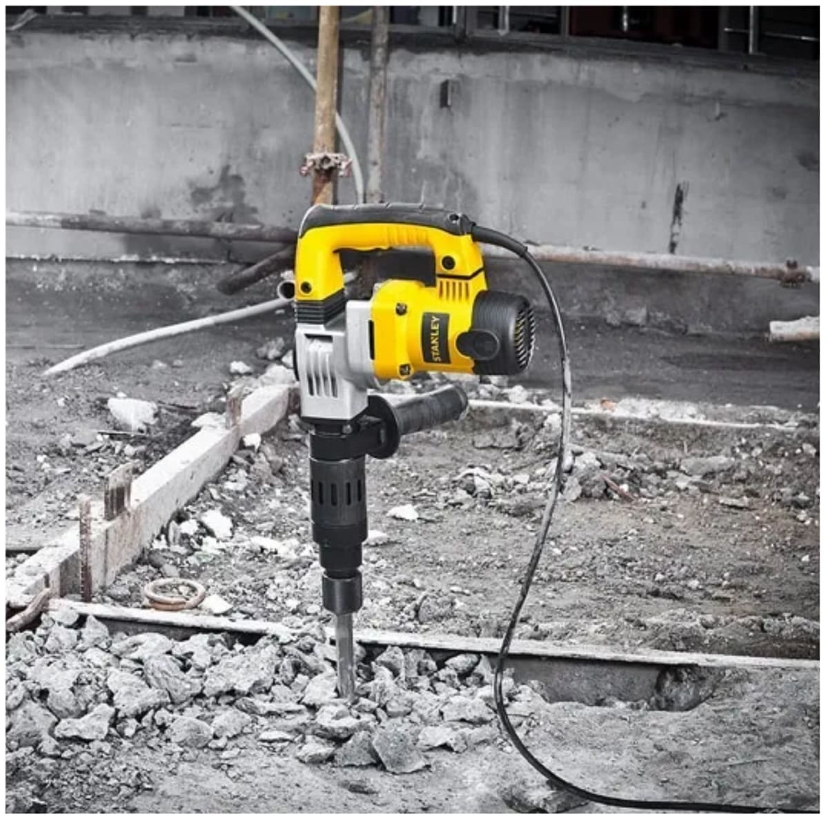 Martillo Demoledor SDS Max 1010W 8.5 JOULES ROTOMARTILLO  STANLEY4