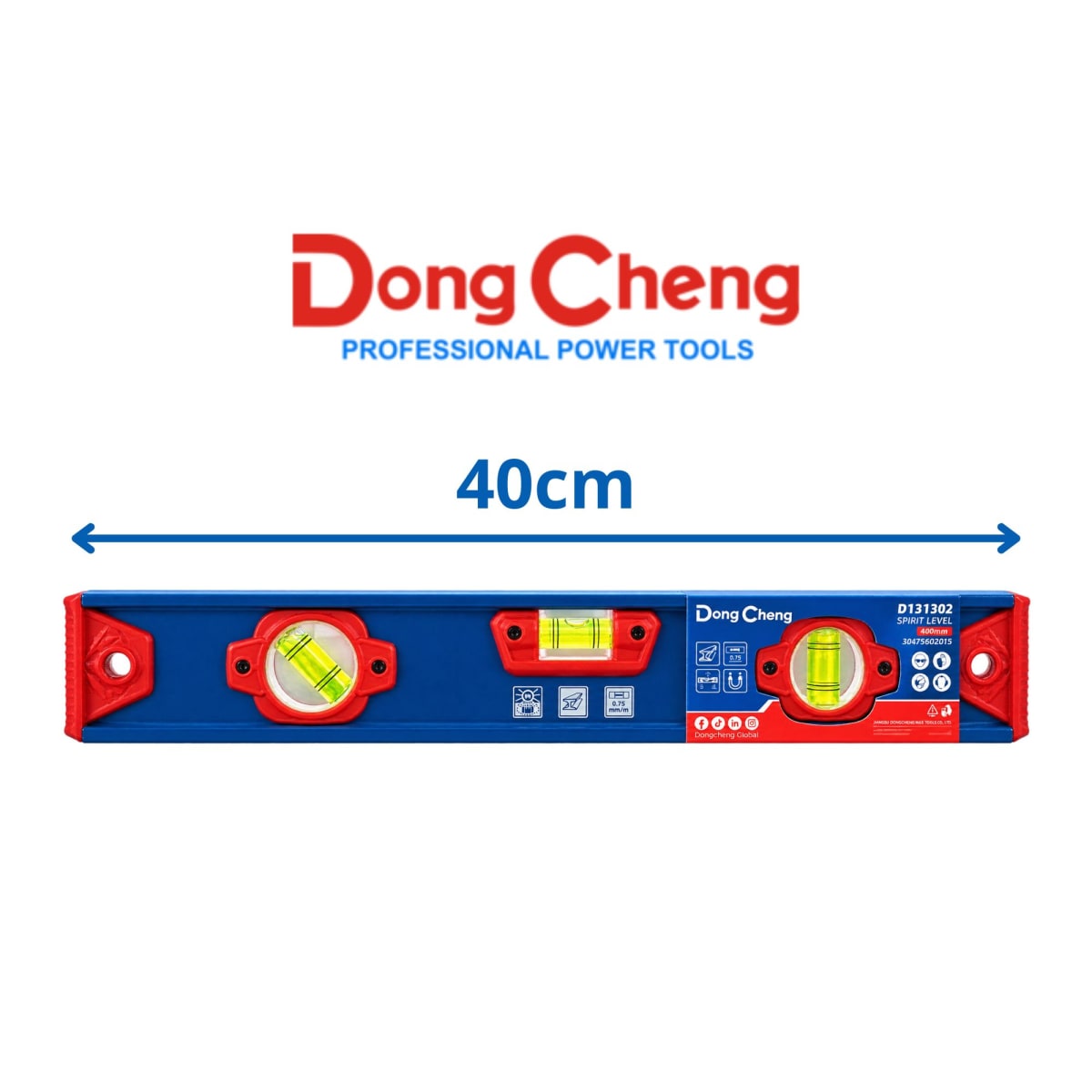 Nivel de Aluminio 16 Pulgadas DongCheng D1313024