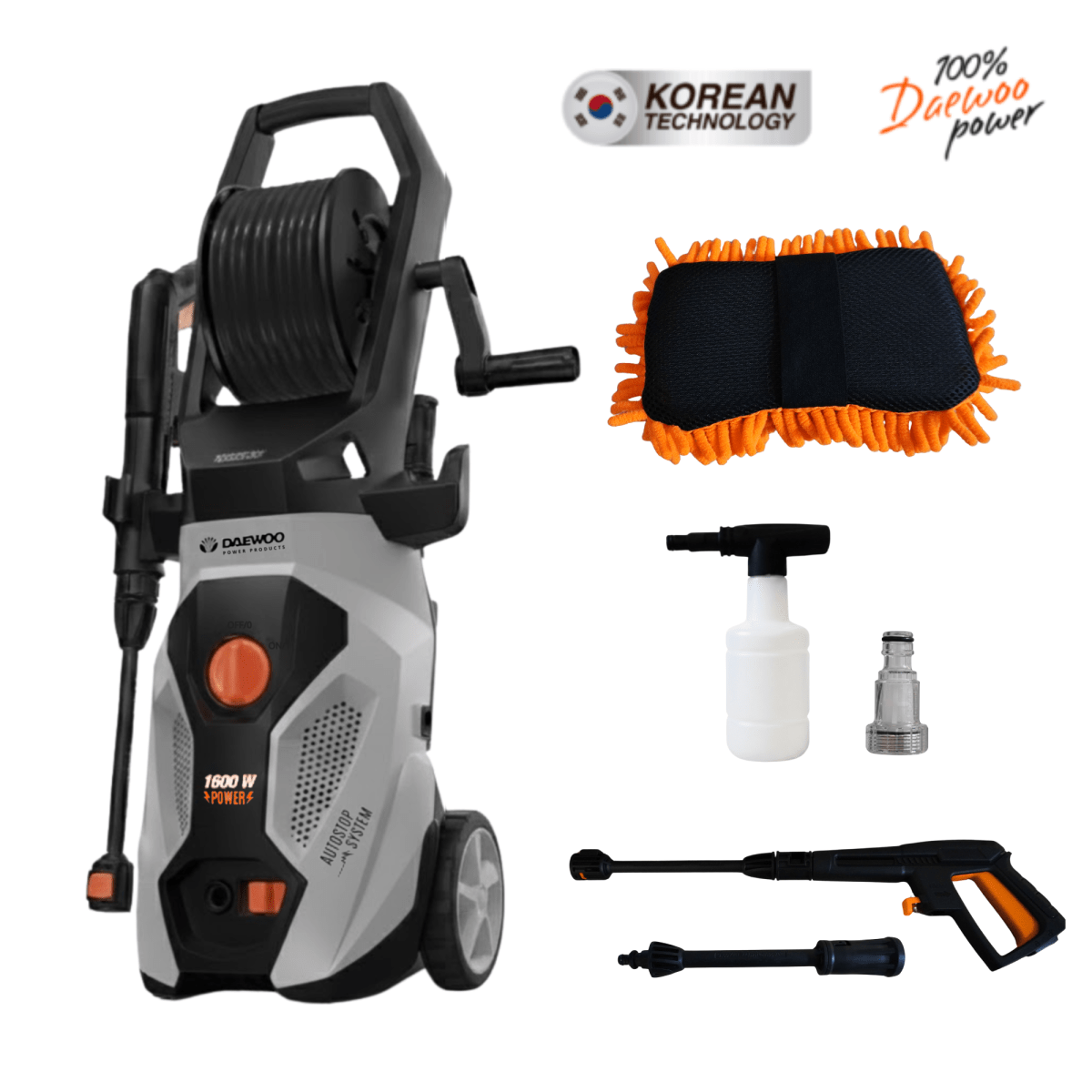 Hidrolavadora de 1600W Daewoo2