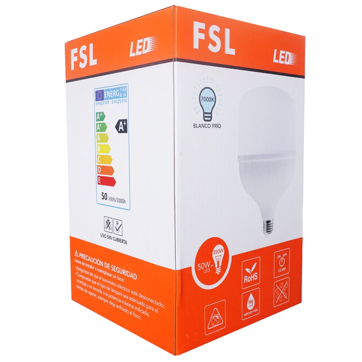 Foco led 50W POTENCIA luz blanco foco FSL4