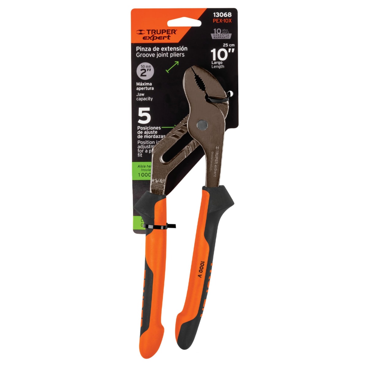 Alicate pico de loro dieléctrico 1000V industrial Truper Expert4