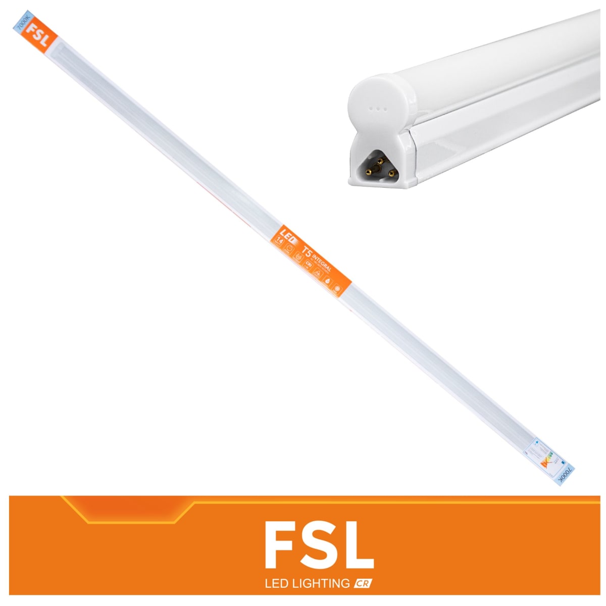 TUBO LED LUZ BLANCA 14W FSL PACK 6 UNIDADES4