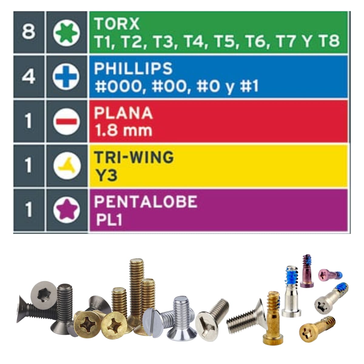 Juego de desarmadores precisión, desarmadores joyero 15 piezas - Truper4