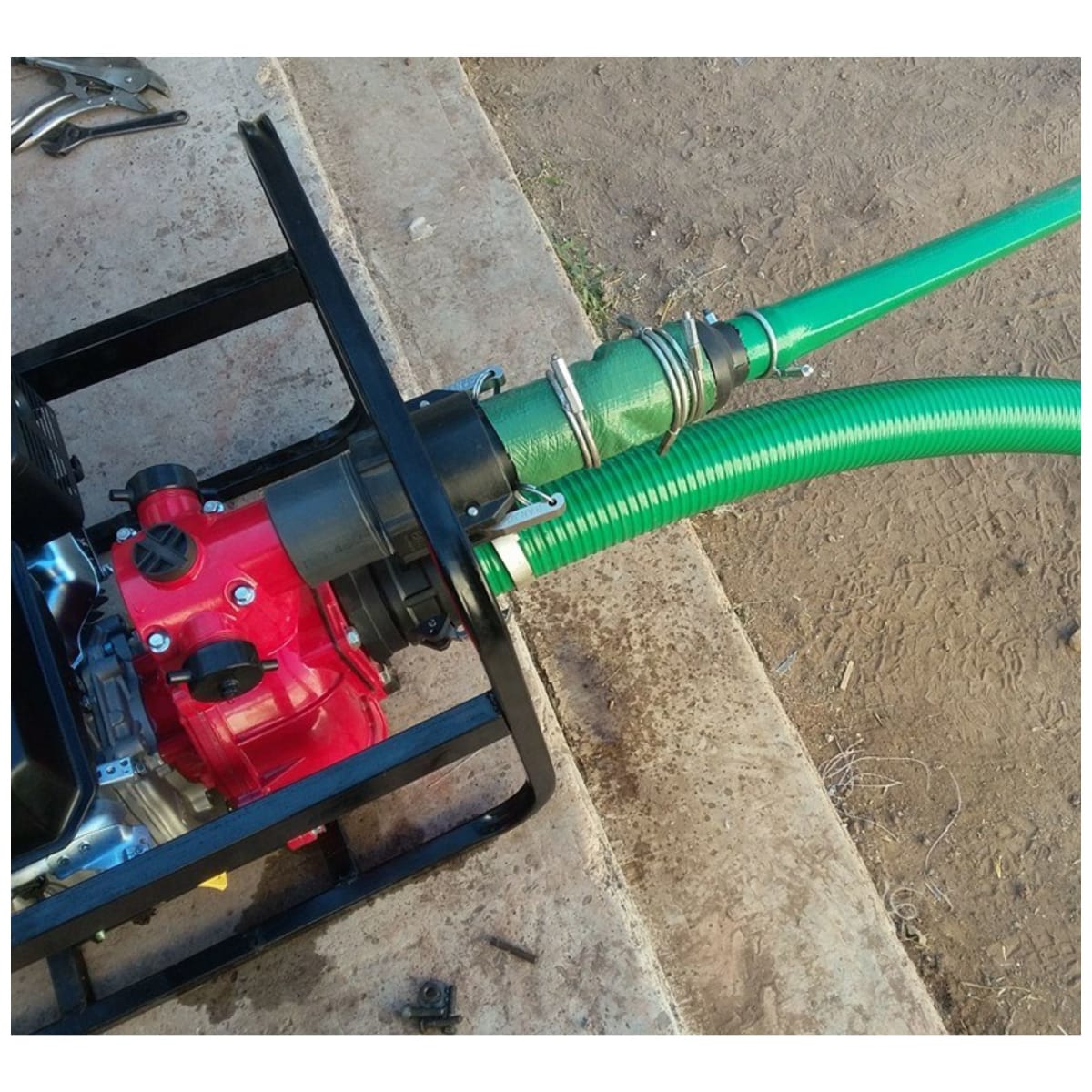 Manguera para motobomba, 2 pulgada, manguera de succion 30m4