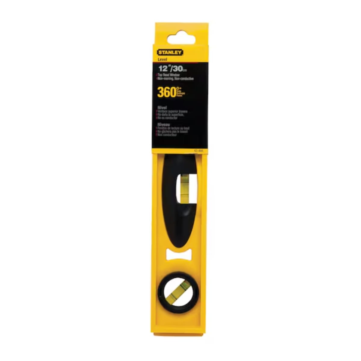 Nivel de mano 32cm 12 Resina Estructural Stanley4