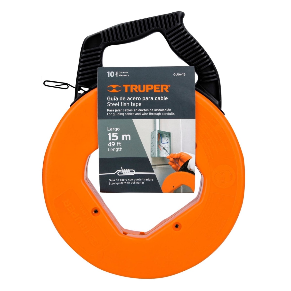 Wincha Pasacable de acero 15 m USO RUDO - TRUPER4