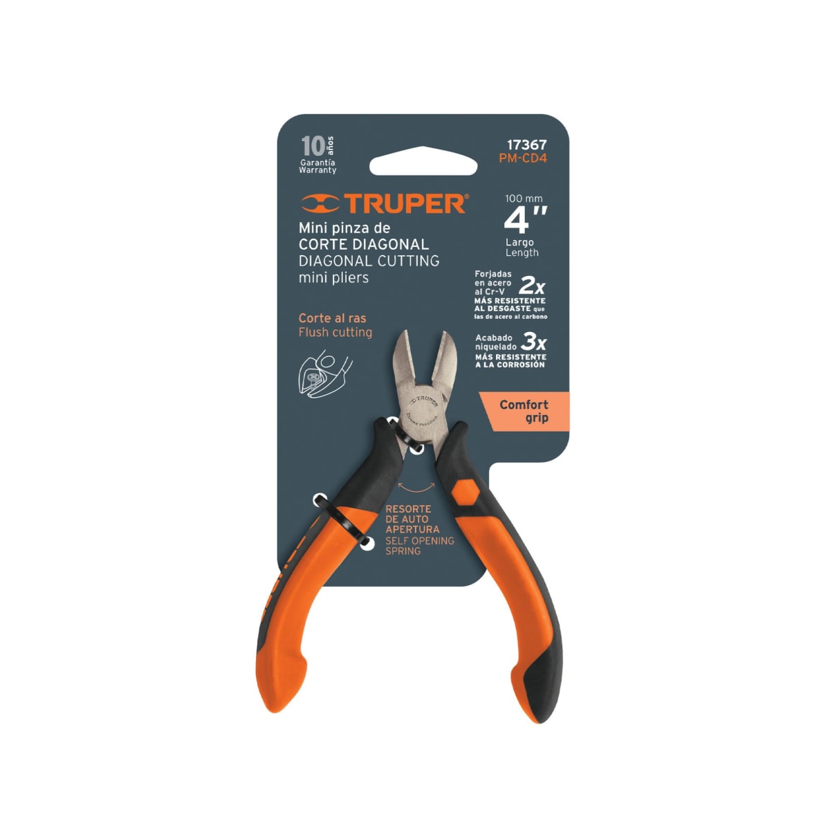 Mini alicate de corte diagonal 4 TRUPER5