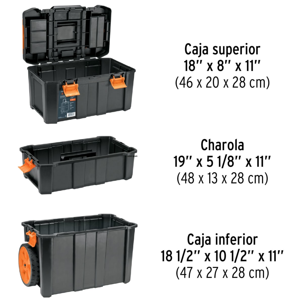 Caja de herramientas con ruedas, carro5
