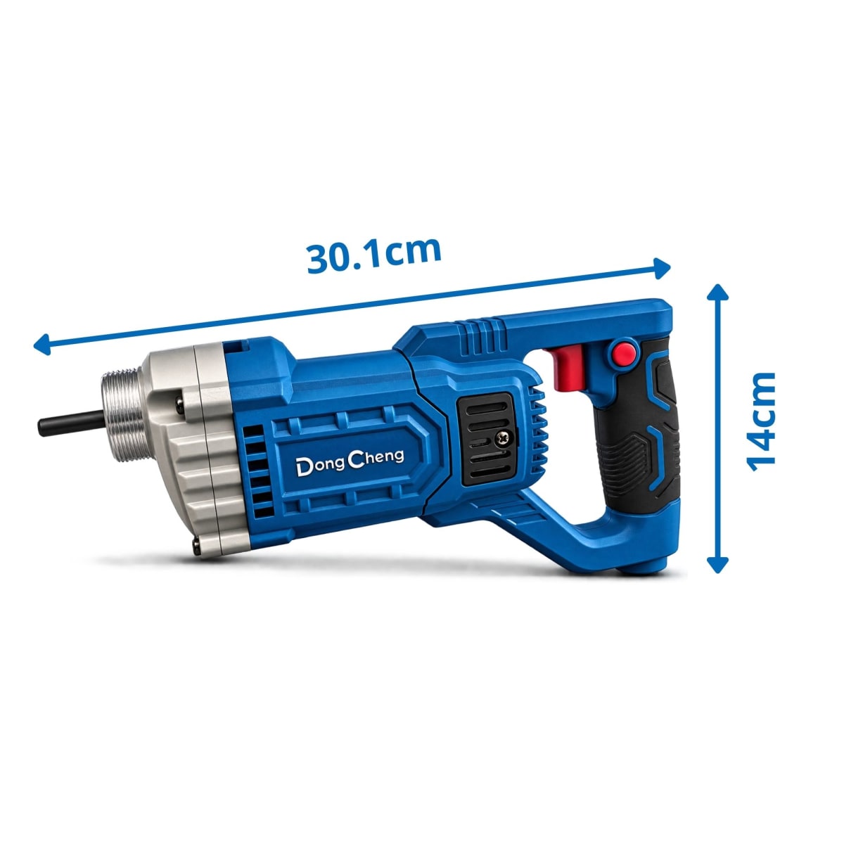 Vibrador de Concreto 1200W con Manguera de 3 m DongCheng DZD35S5