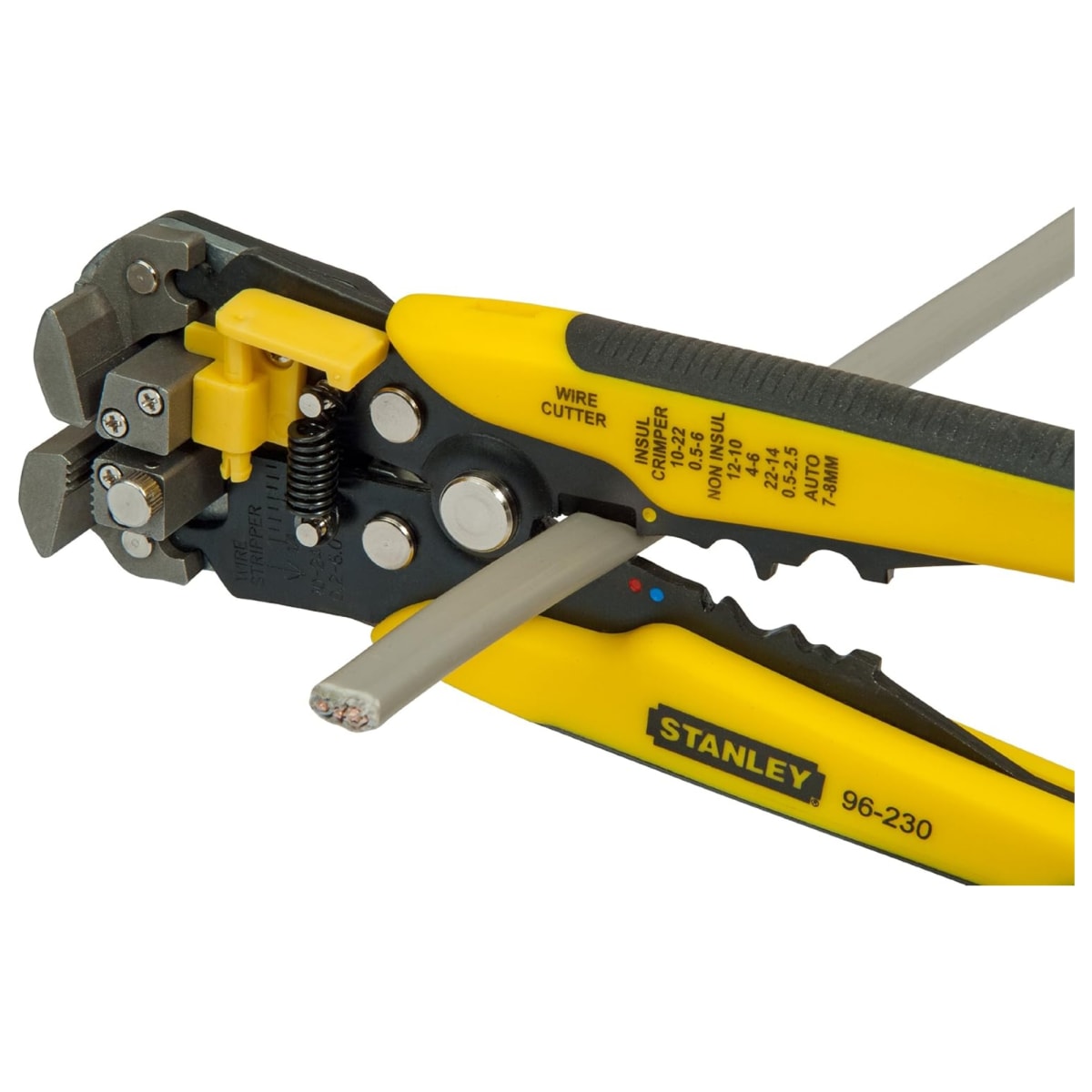 Alicate Pelacable automático ponchador profesional, 8 pulgadas STANLEY5