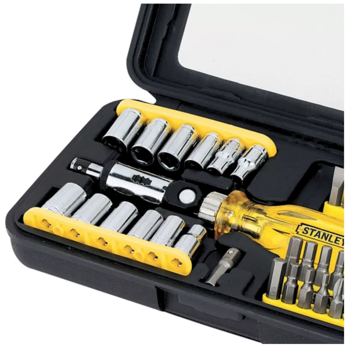 JUEGO DE DADOS DESTORNILLADOR RATCHET ARTICULADO PUNTILLAS, 47 PZAS5