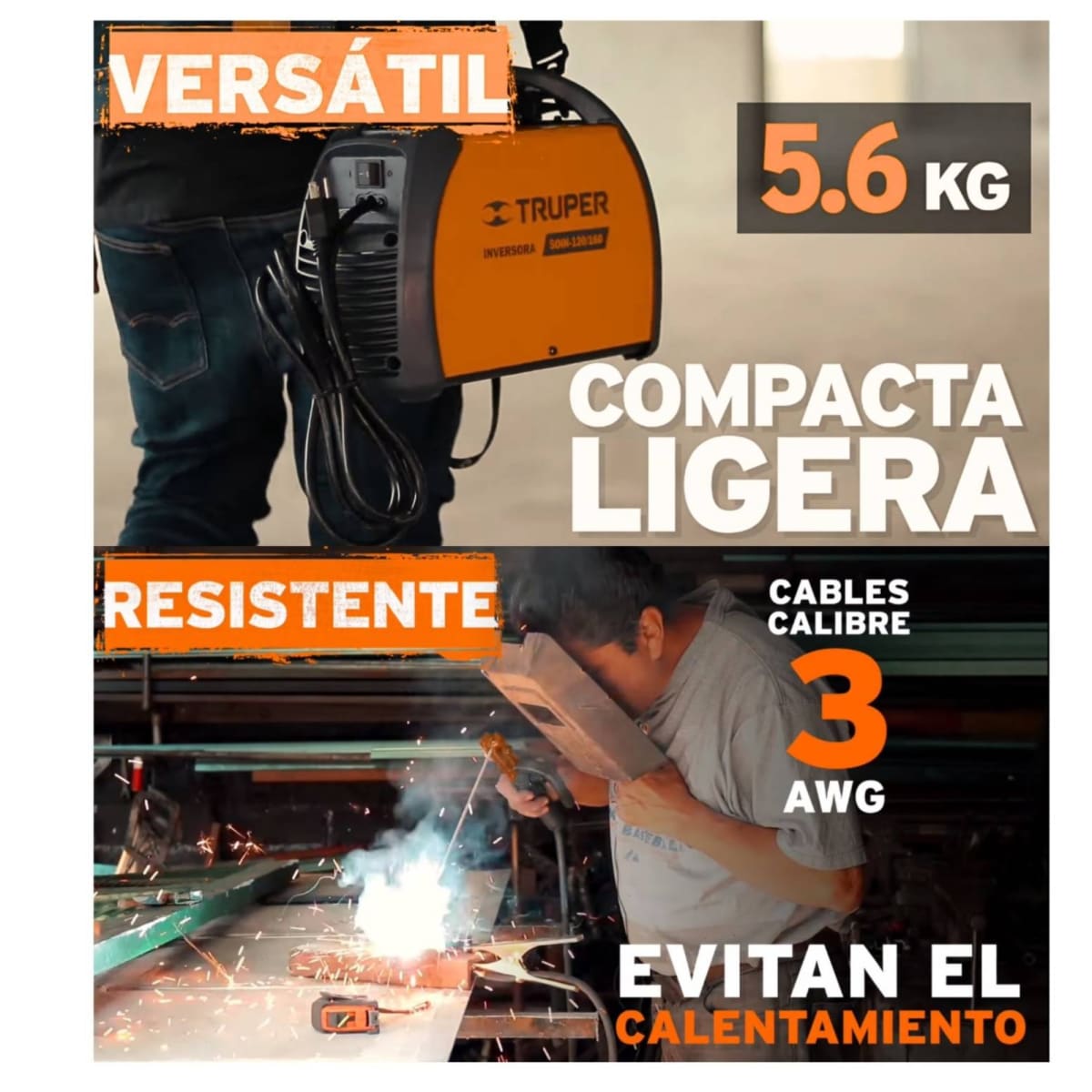 MEGACOMBO SOLDADORA 200A TRONZADORA DE METALES ELECTRODOS Y GUANTES4