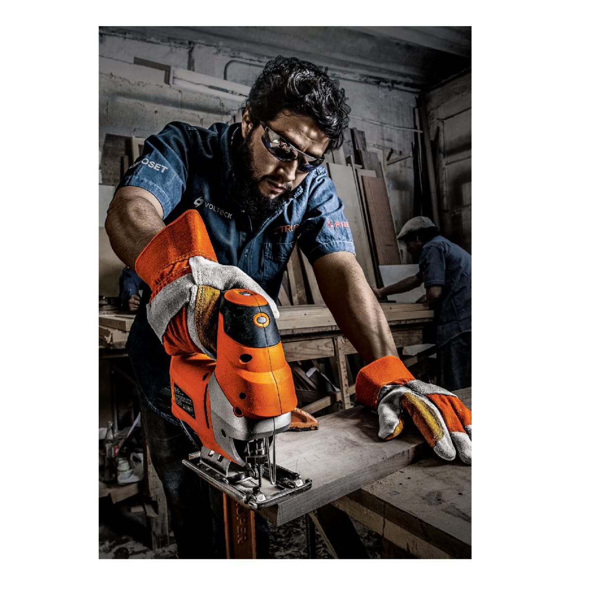 Megacombo Taladro Percutor, Sierra circular, Sierra Caladora TRUPER5