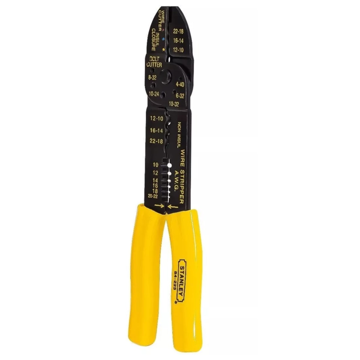 Alicate Pelacables ponchador profesional, 9 pulgadas STANLEY5
