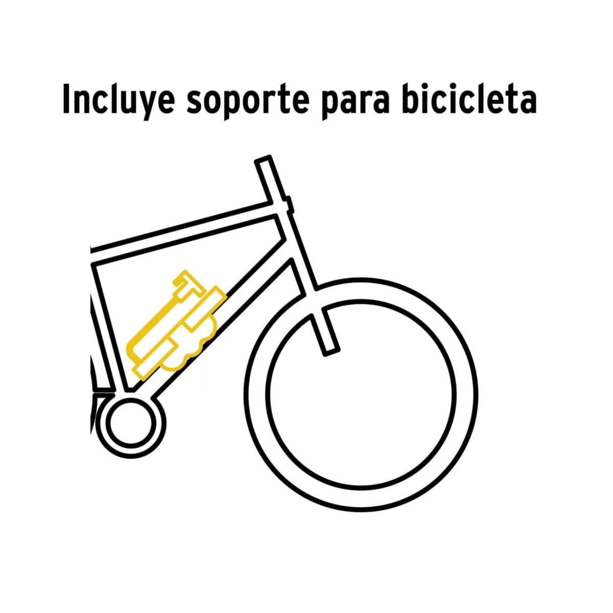 Mini inflador manual para bicicleta pelotas C&A5