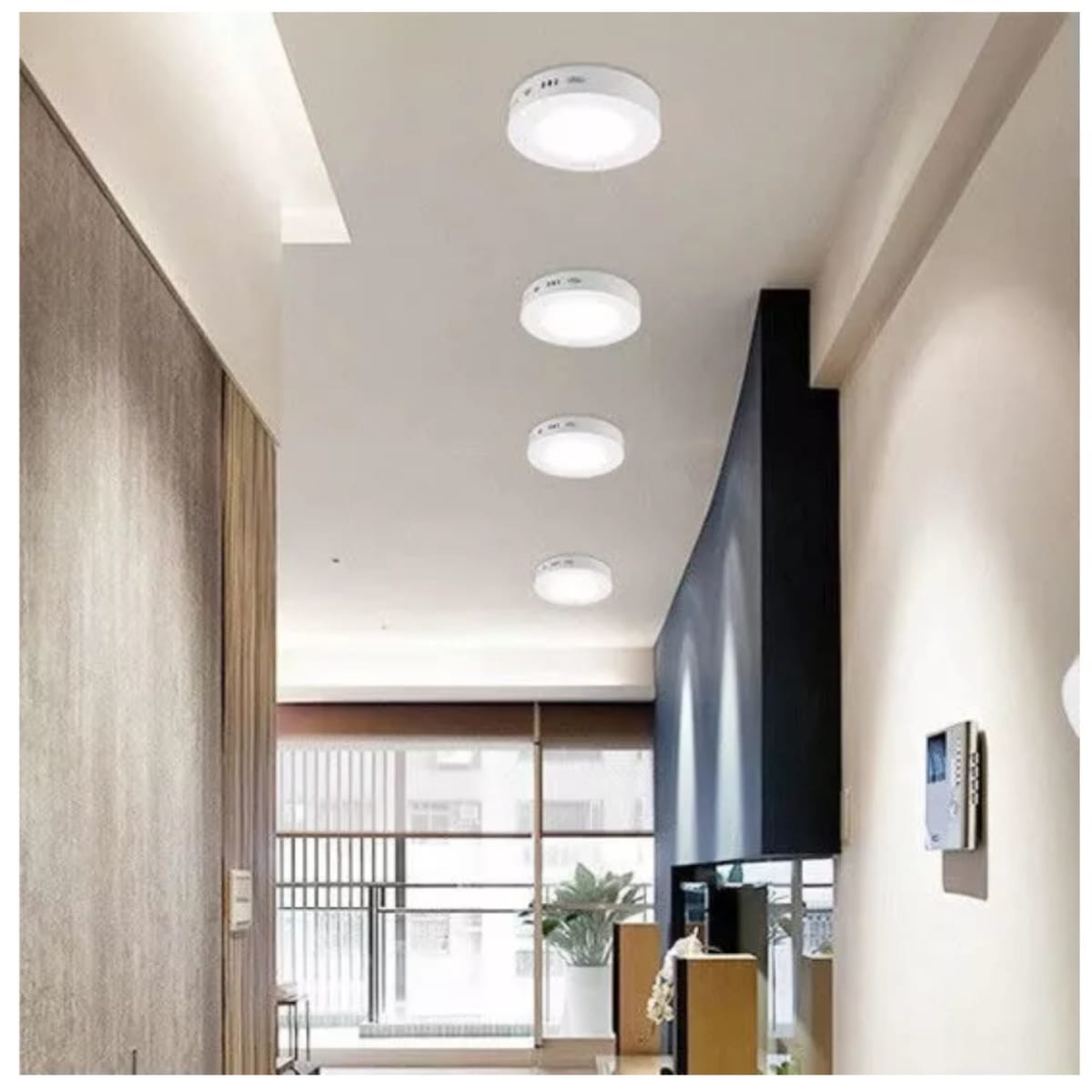 PANEL LED REDONDO LUZ BLANCO 18W FSL5