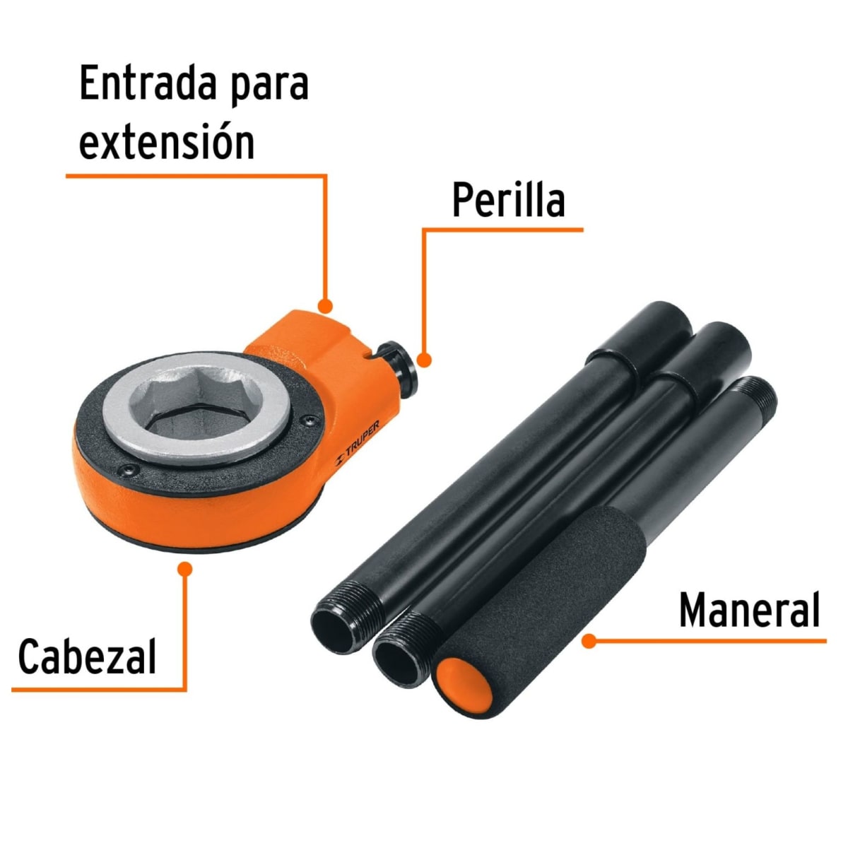 Tarrajas roscadora para tubo, 4 UNIDADES Truper5