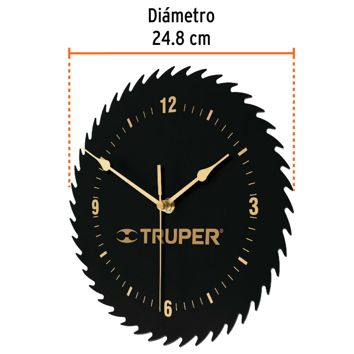 Reloj de pared analógico TRUPER2